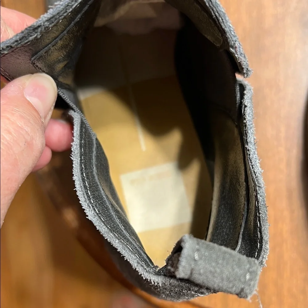 Dolce Vita Gray Suede Ankle Boots